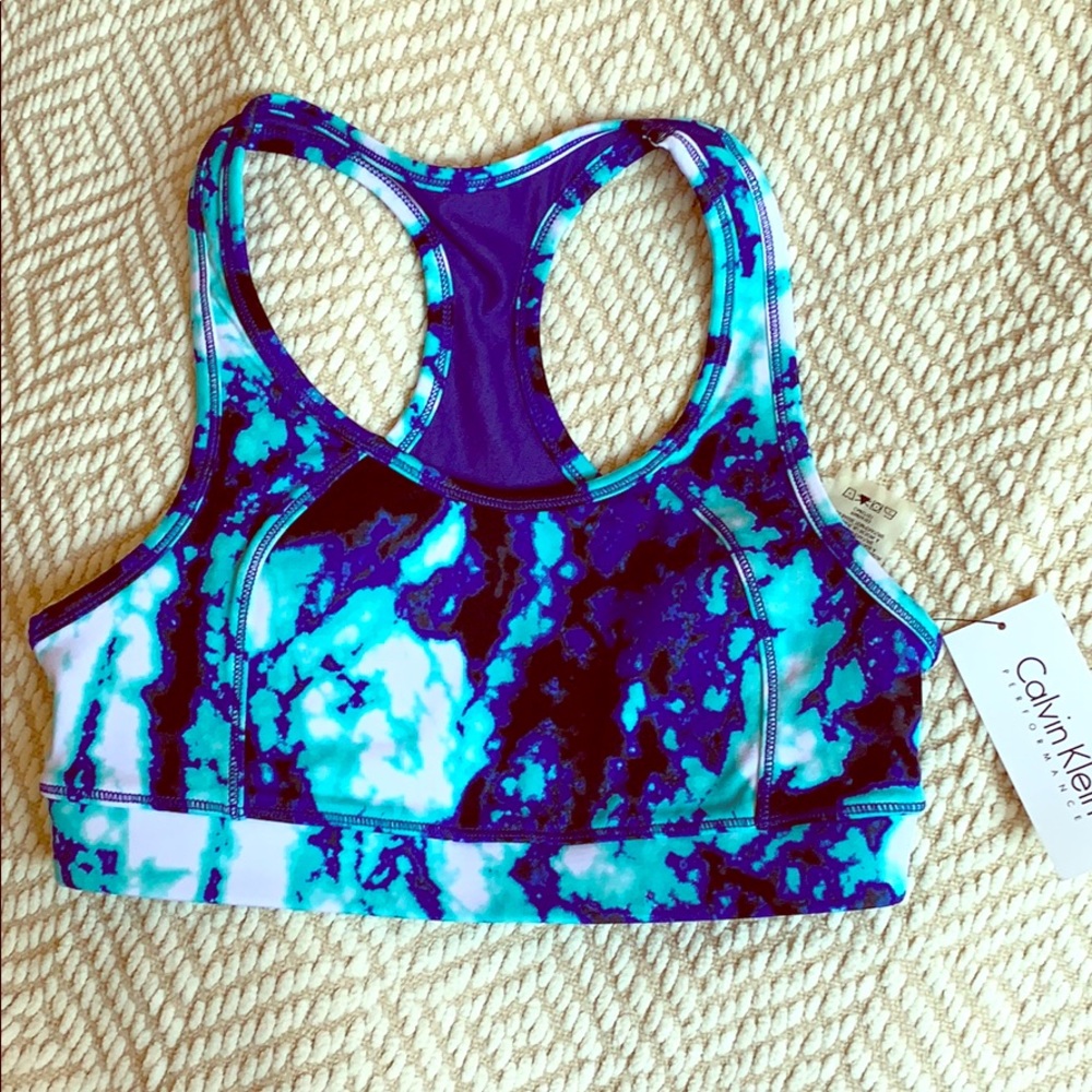 Calvin Klein sports bra nwt